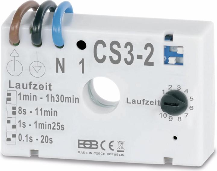 Produktbild Elektrobock Zeitschalter für Treppenlicht Treppenautomat Unterputz CS3-2 (Heizungsaktor)