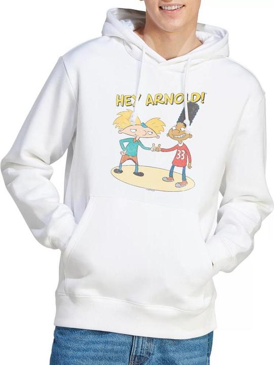 Immagine prodotto Hey Arnold! Felpa con Cappuccio Arnold e Gerald Uomo (L)