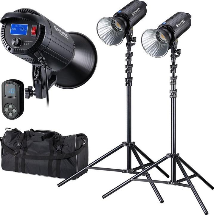 Produktbild Bresser Studiolamp - Set van 2 - BR-S200S COB Dual Kit (Studioleuchte)