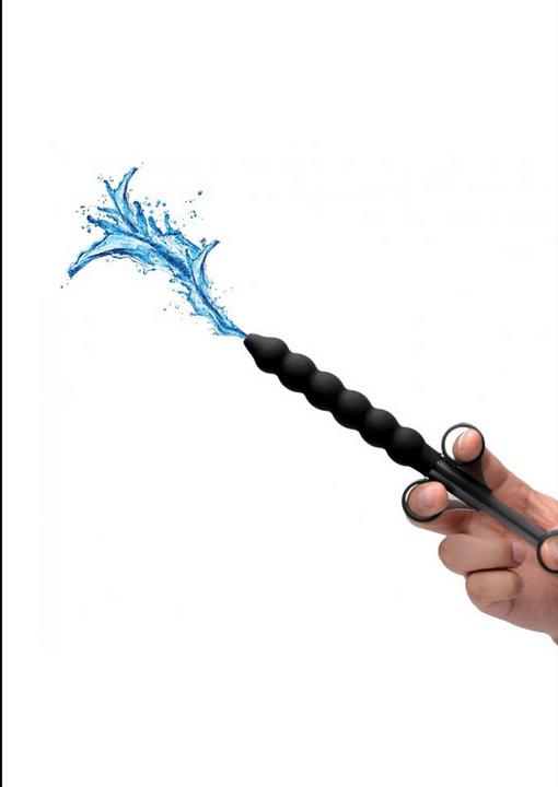 Actual product image XR Brands Silicone Beaded Lube Launcher