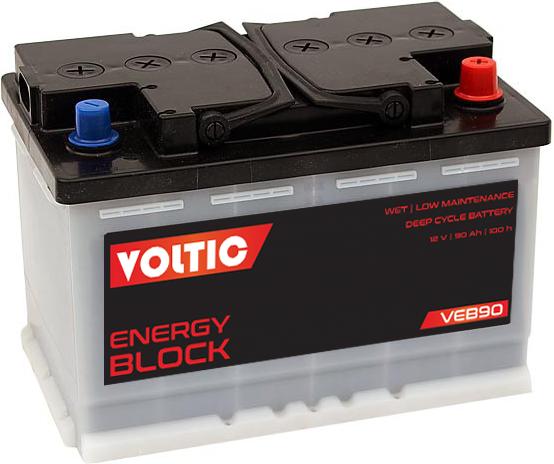Voltic VEB90 EnergyBlock 95601 Battery (12 V, 90 Ah)