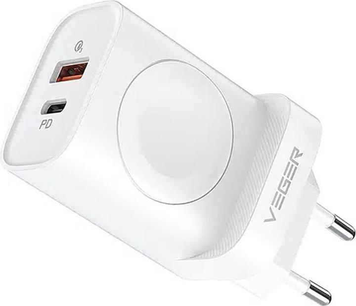 Produktbild Veger W002E Ladegerät PD20W + 2.5W Wireless (25 W)