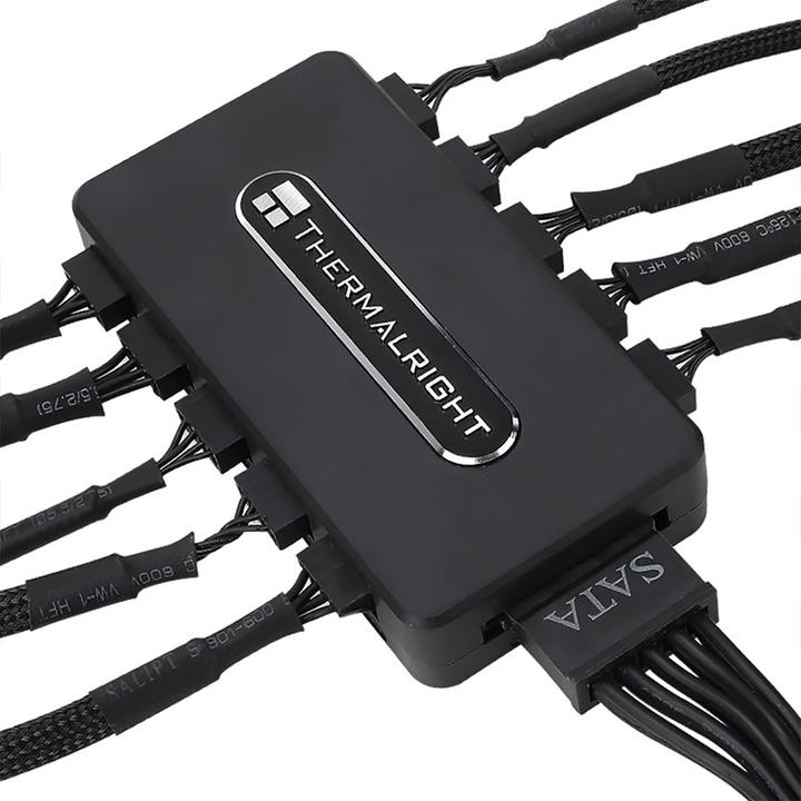 Produktbild Thermalright ARGB HUB Controller Rev.A fan speed controller 5 channels Multicolour (5 Lüfter)