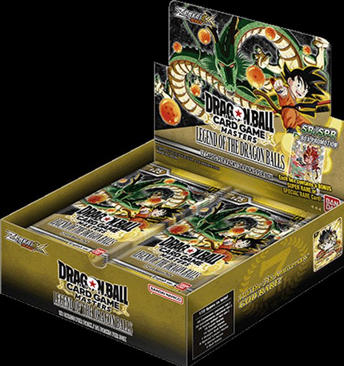 Image du produit Dragon Ball Masters Zenkai Series Ex Set 08 B25 (Anglais, Affichage du booster)