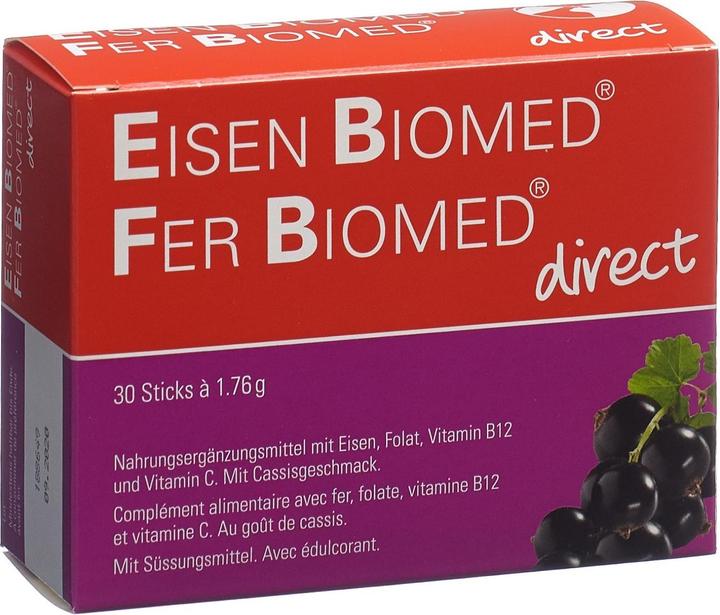 Biomed Eisen Direct (30 Stück, Granulat, 83 g)