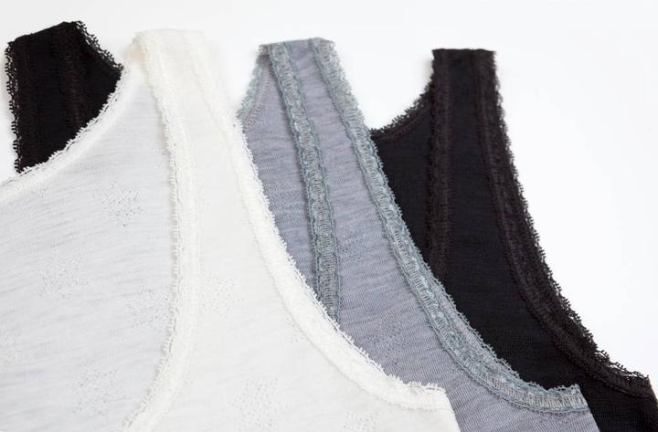 Actual product image Woolami Ladies undershirt platinium (L)