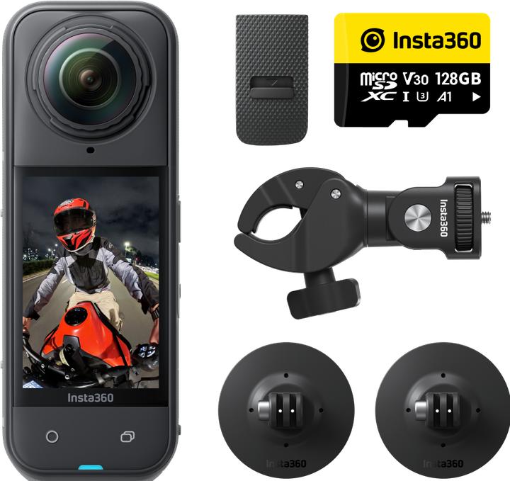 Produktbild Insta360 X5 Motorcycle Bundle (30p, Bluetooth, WLAN)