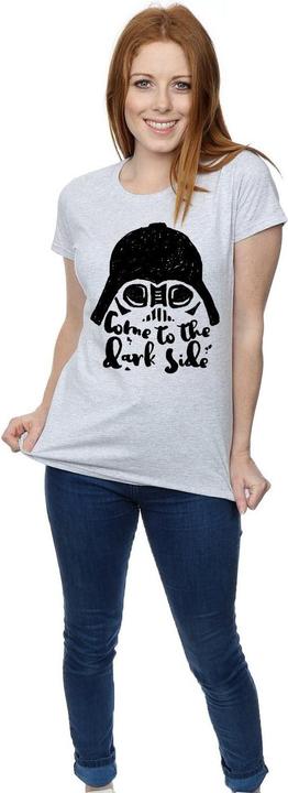 Image du produit Star Wars - T-shirt DARTH VADER COME TO THE DARK SIDE SKETCH - Femme (XL)