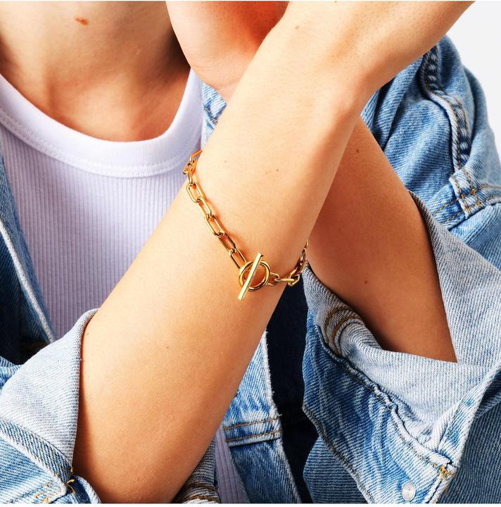 Immagine prodotto Esprit Bracciale connesso (19 cm, Acciaio inossidabile)