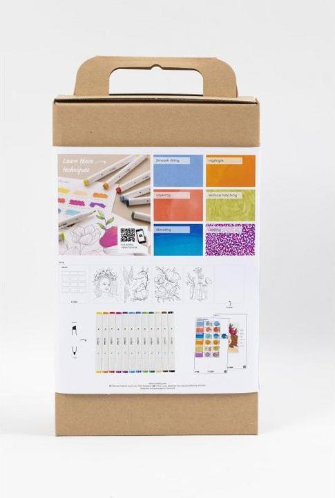 Image du produit Creativ Company Kit de bricolage - Coloriage - Brosse à dessin (970839)