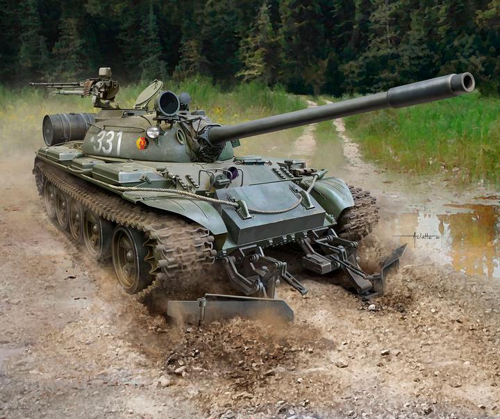 Image du produit Revell T-55A/AM avec KMT-6/EMT-5
