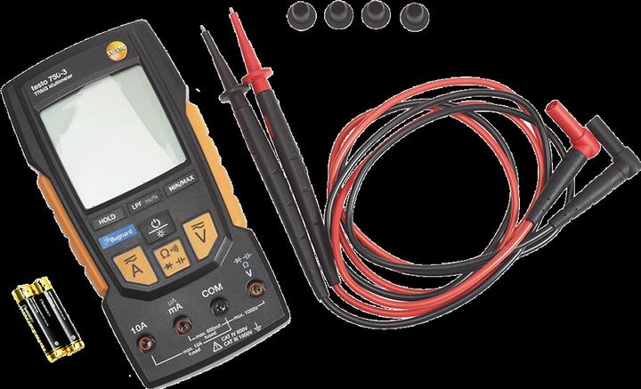 Image du produit Testo Multimètre manuel numérique 760-3 (CAT III 1000V, CAT IV 600V)