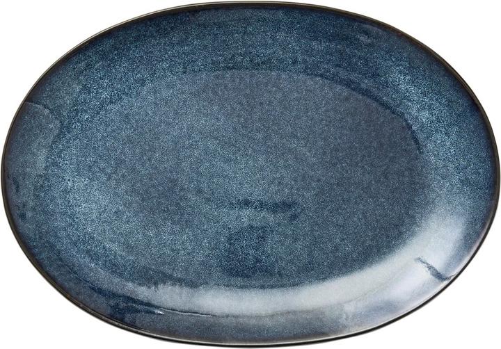 Bitz serving platter 36 x 25 cm black / dark blue