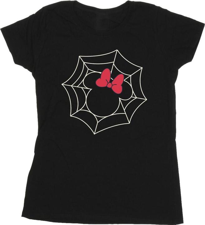 Disney Minnie Mouse Spider Web TShirt (L)