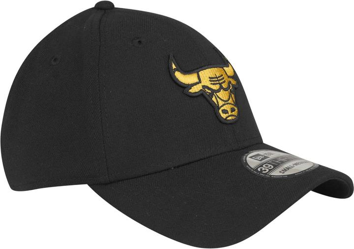 Produktbild New Era 39Thirty Stretch Cap - Chicago Bulls schwarz - S/M (S, M)