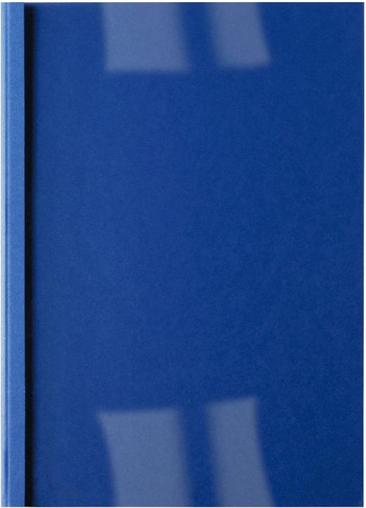 GBC LeatherGrain Thermo-Bindemappen A4 100 Stk. - 3 mm, blau