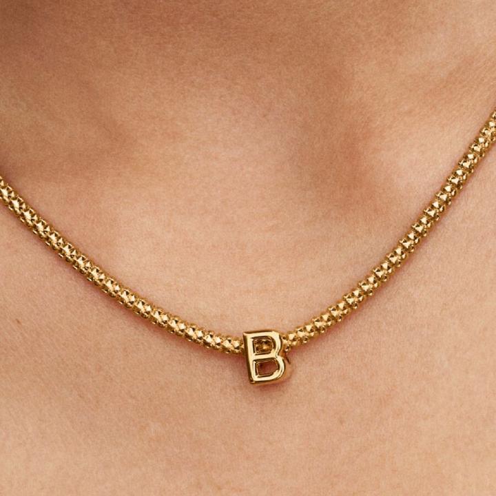 Image du produit Pandora Charm Lettre B Plaqué Or (Métal, Plaqué or)