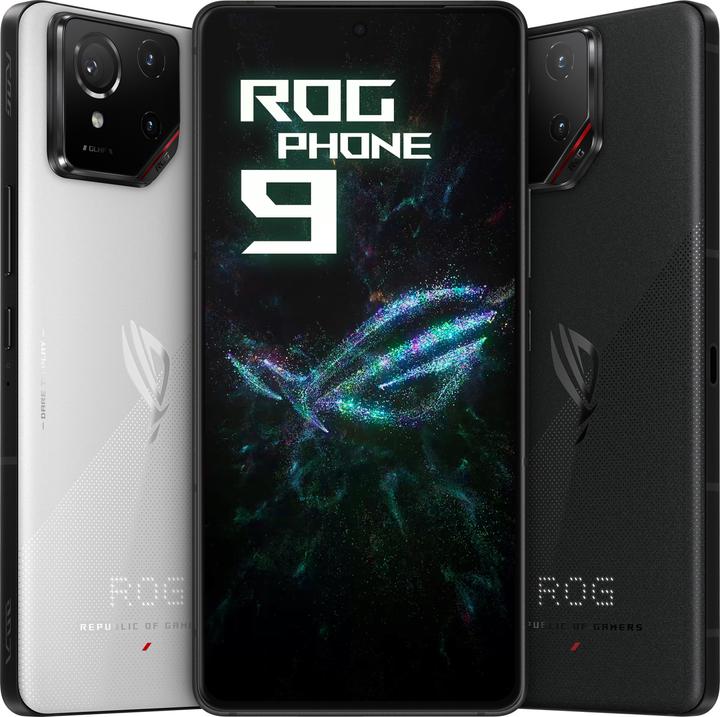 Actual product image ASUS ROG Phone 9 (512 GB, Storm White, 6.78", Dual SIM, 50 Mpx, 5G)