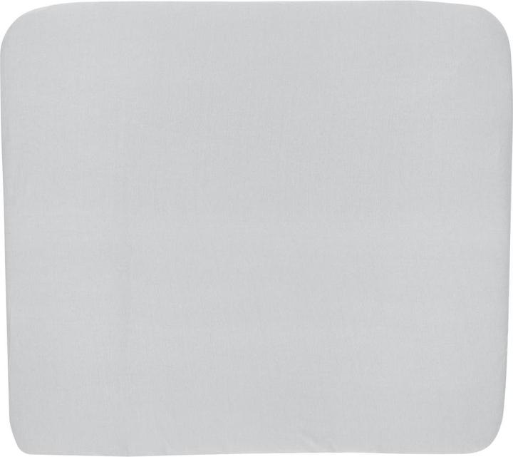 Meyco Changing mat cover 3K Basic Jersey Light grey (85 x 75 cm)