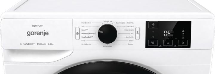 Produktbild Gorenje GORE Wärmepumpentrockner (7 kg, Rechts, EU-Stecker)