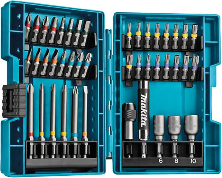 Image du produit Makita B-55697 (Croix Phillips PH M2, Six pans creux TX M20, Six pans creux TX M25, Six pans creux TX M15, Six pans creux TX M30, Six pans creux TX M27, Croix Pozidriv PZ M2, Six pans creux TX M10, Six pans creux TX M40)