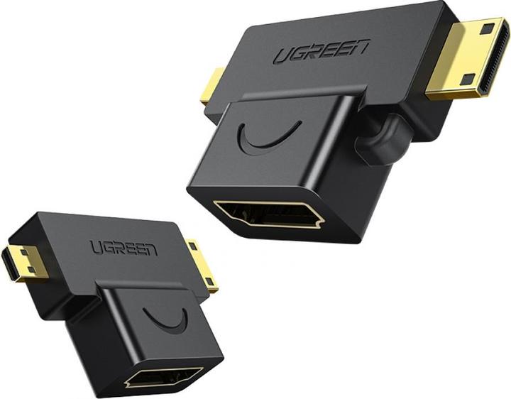Produktbild Ugreen 2-in-1 HDMI auf Micro HDMI und Mini HDMI Adapter