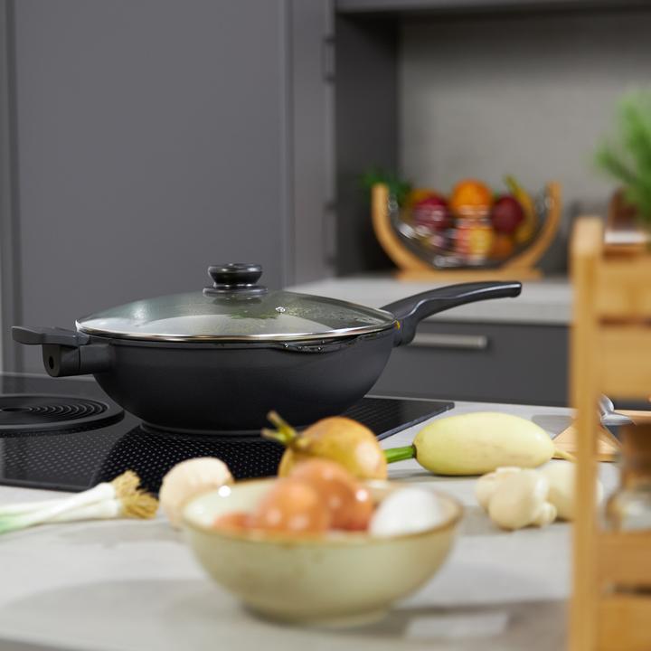 Image du produit Relaxdays Padella wok (30 cm, Wok, Aluminium)
