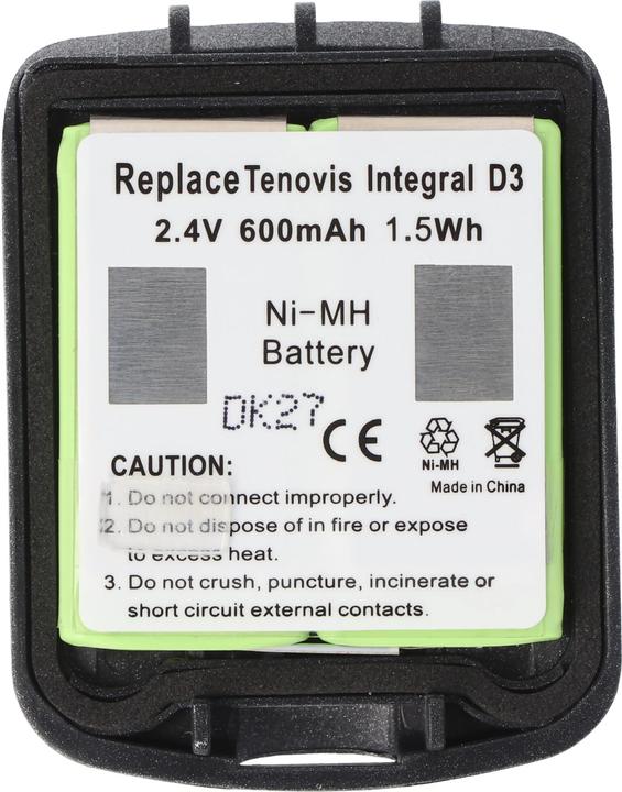Actual product image Tenovis Akku Integral D3 Mobile mit Gehäuse
