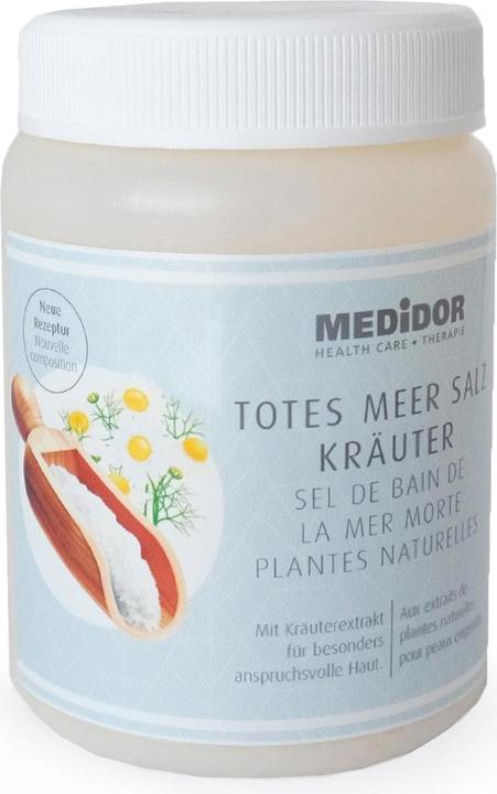 Actual product image Medidor Dead sea salt with herbs 200 g (200 ml, Bath salts)