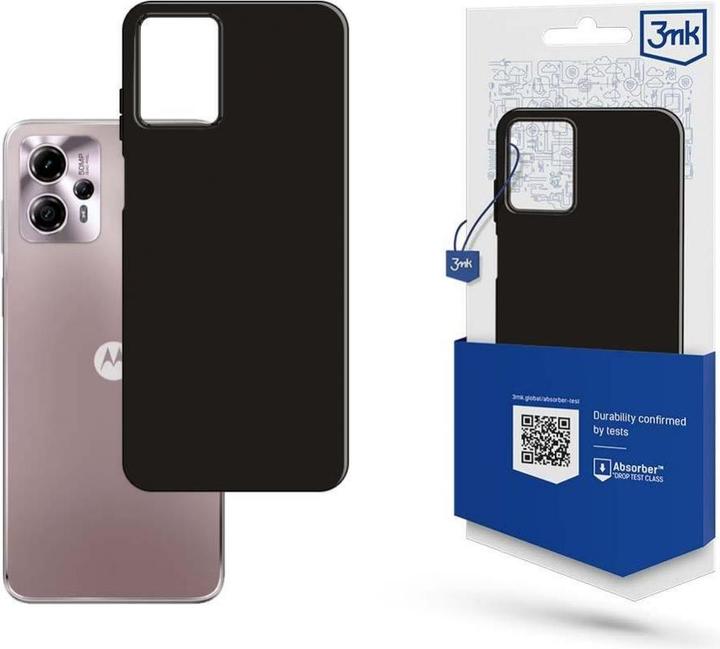 Productafbeelding 3MK Motorola Moto G13/G23 - Matte Hoesje Zwart (Motorola Moto G23, Motorola Moto G13)