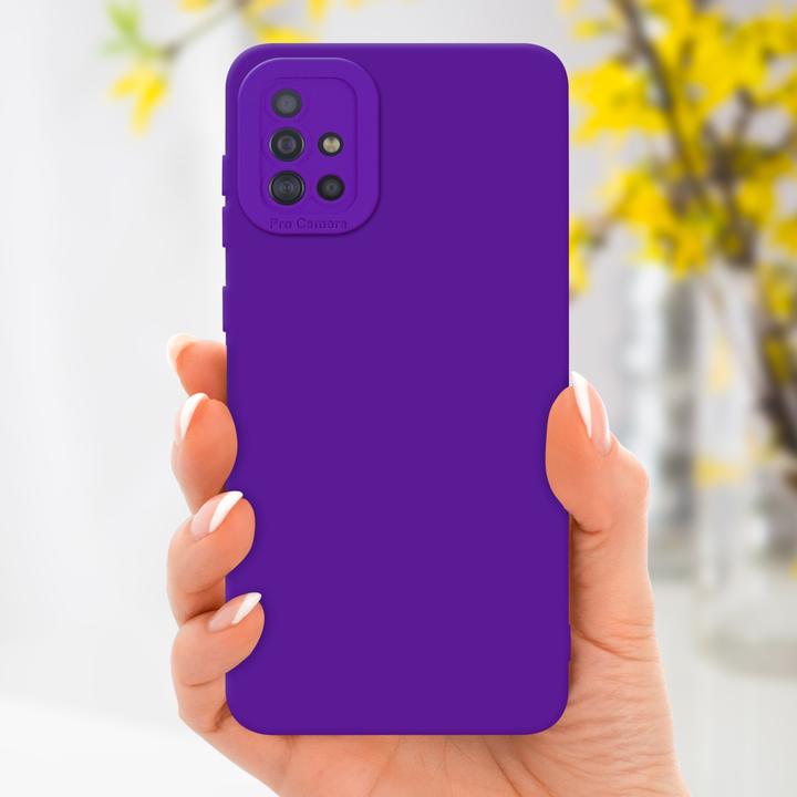 Actual product image Cadorabo Case for Samsung Galaxy A51 4G / M40s in TPU Fluid LM162 Style (Samsung Galaxy M40s)