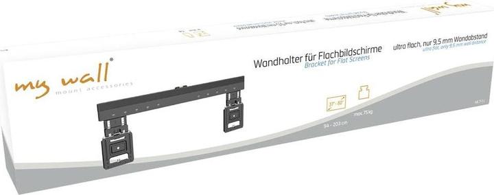 Produktbild myWall Wandhalter für Flachbildschirme (Wand, 37.01", 75 kg)