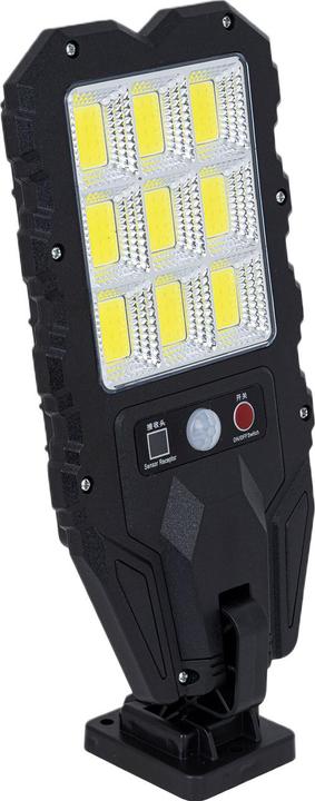 Immagine prodotto HI 2er-Set Solar-Aussen-Wandstrahler mit Bewegungsmelder & Fernbedienung, 108 SMD LEDs, IP65 (IP65)