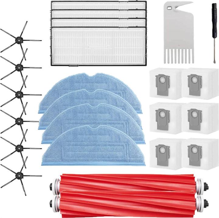 Image du produit Deltalabs Kit d'accessoires compatible avec Roborock S7 Pro Ultra / S7 MaxV Ultra