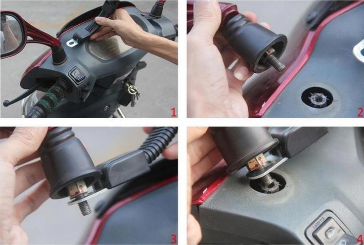 Produktbild G-Case Universal Bike Smartphone Motorrad Halterung (Handys bis 145x80mm)