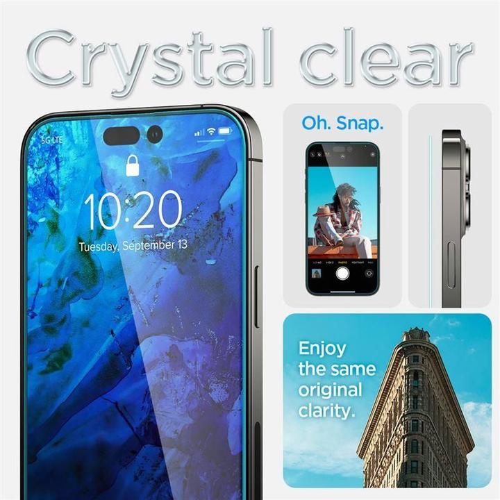Image du produit Spigen Verre TR iPhone 14 Pro Max 2 pièces (2 pièce(s), Apple iPhone 14 Pro Max)