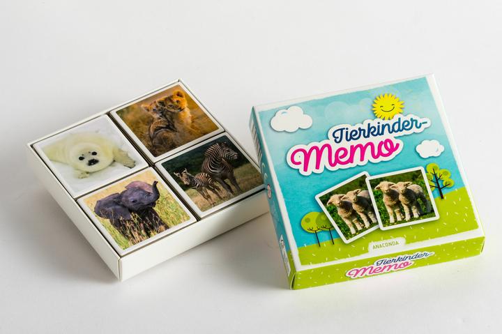 Produktbild Tierkinder-Memo (Kinderspiel) (Deutsch)