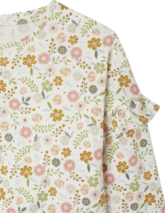 Immagine prodotto Vertbaudet 2er-Pack Mädchen Schlafanzüge FLOWER POWER, lang & kurz, Recycling-Baumwolle (92)
