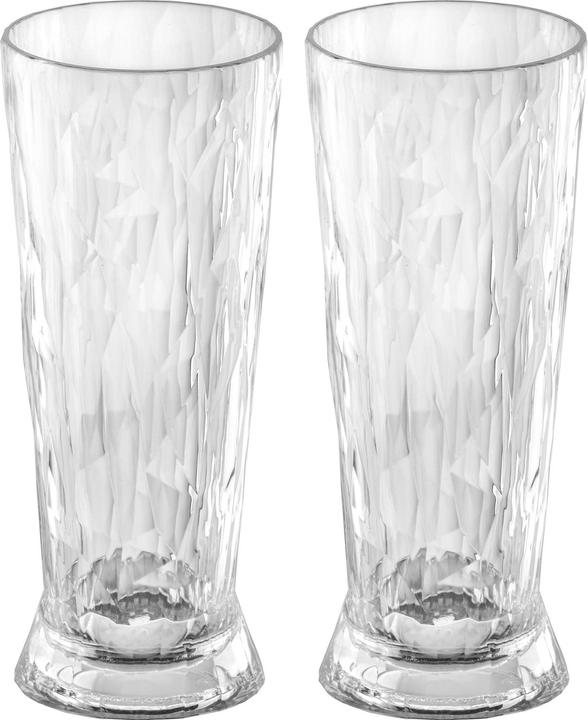 Koziol Bierglas Superglas Club No. 10, 300 ml, 2 Stück (0.30 l, 2 x)