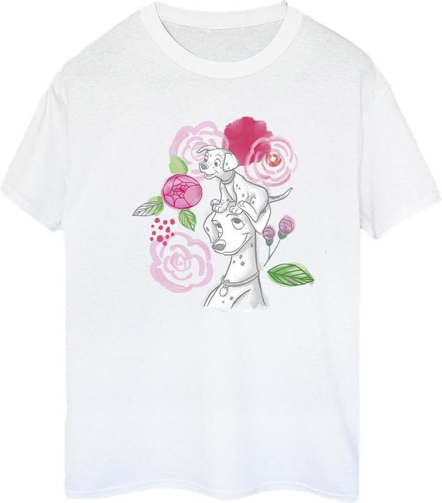 Disney 101 Dalmatians Flowers TShirt (XL)