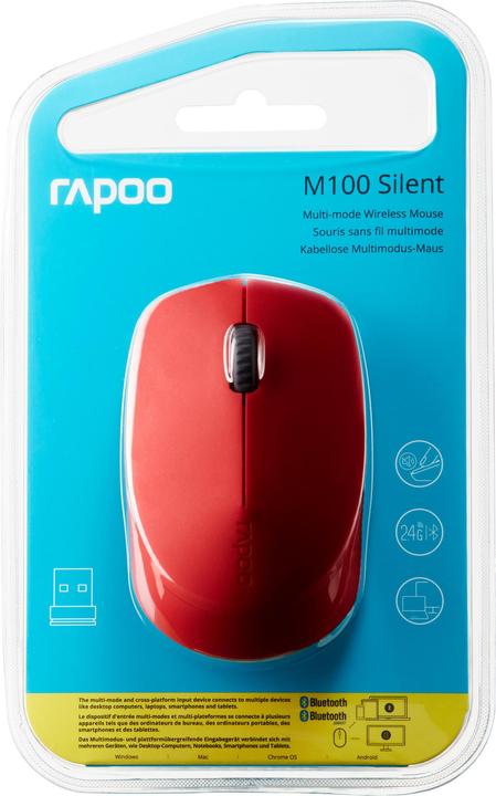 Actual product image Rapoo M100 Silent (Wireless)