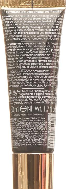 Produktbild Garancia Bal Masque Auto br / Déstr (Selbstbräunungstuch, 50 ml)