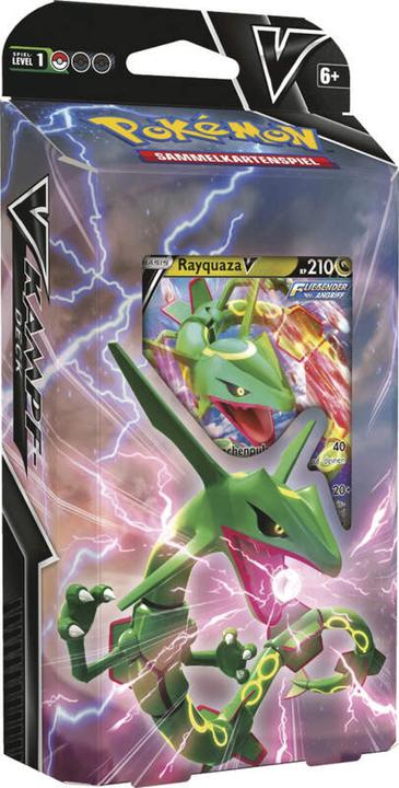 Actual product image Pokémon USA, Inc. Pokemon TCG: Rayquaza V Noivern V Battle Deck Kartenspiel ab 6 Jahren 2 Spieler 10 (English, Deck)