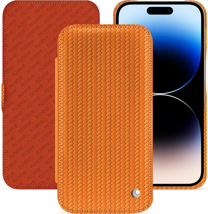 Image du produit Noreve Coque en cuir à rabat horizontal (Apple iPhone 15 Pro)