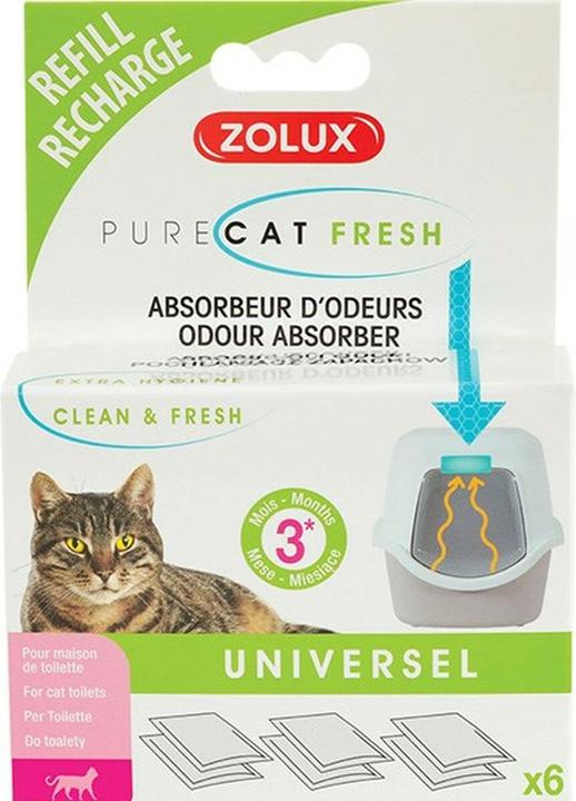 Image du produit Zolux PURECAT FRESH fillers pour absorbeurs d'odeurs