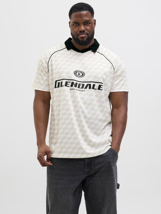 Actual product image Jack & Jones Plus Size Poloshirt Poloshirt (3XL)