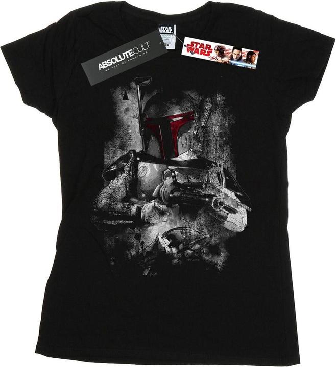 Star Wars Boba Fett Distressed TShirt (XXL)