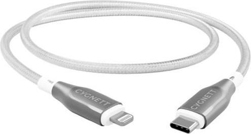 Image du produit Cygnett Câble Lightning vers Usb-C 1mt (1 m, USB 3.0, 30 W)