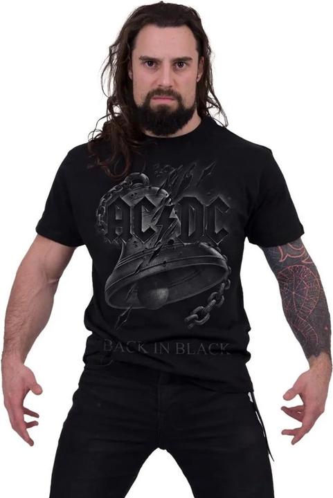 Produktbild Spiral Back In Black TShirt Zerrissen (4XL)