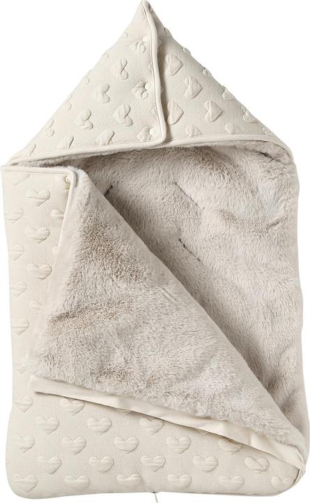 Immagine prodotto Vertbaudet Warmer Baby Ausfahrsack mit Jacquard-Herzen